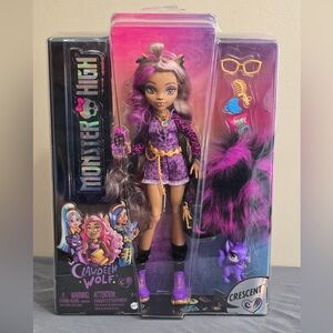 MONSTER HIGH CLAWDEEN WOLF Doll NEW